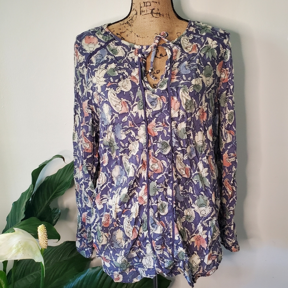 Lucky Brand Floral Shirt